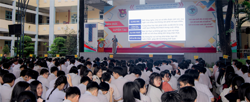Sinh hoạt chuyên đề  Xây dựng tình bạn đẹp, nói không với bạo lực học đường 