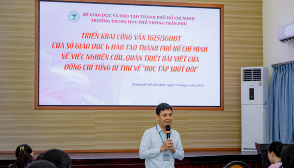 Trường THPT Trần Phú triển khai Quy chế thi tốt nghiệp THPT năm 2025 và Công văn chỉ đạo của cấp trên