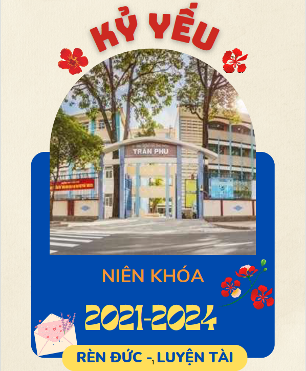 Kỷ yếu học sinh niên khóa 2021 - 2024