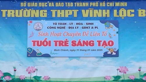 Sinh hoạt chuyên đề liên tổ - Tuổi trẻ sáng tạo