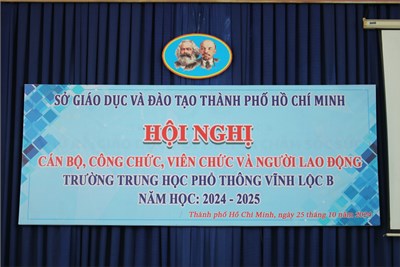 Hội nghị cán bộ, công chức, viên chức năm học 2024 – 2025