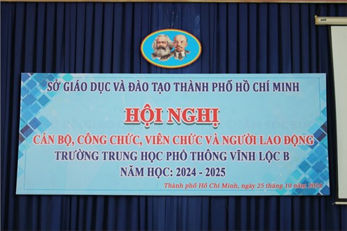 Hội nghị cán bộ, công chức, viên chức năm học 2024 – 2025