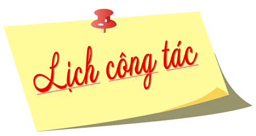 Lịch công tác tuần 8