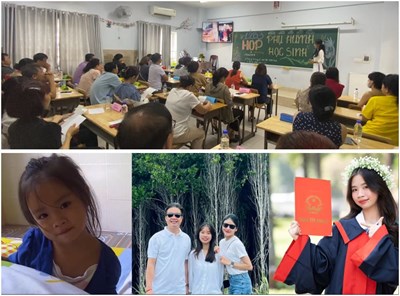 Mang Đức dục vào buổi họp phụ huynh