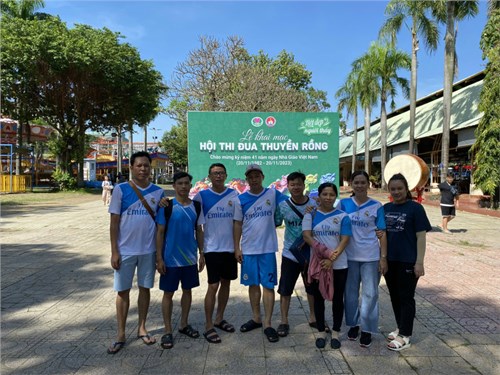 Lễ khai mạc Hội thi Đua thuyền rồng chào mừng Kỷ niệm 41 năm ngày Nhà giáo Việt Nam 20/11/2023 do Công đoàn Giáo dục Thành phố tổ chức
