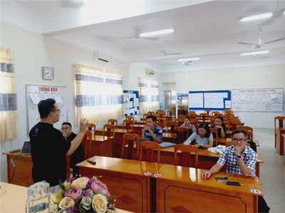 Hoạt động chuyên môn tổ Toán tháng 12/2023