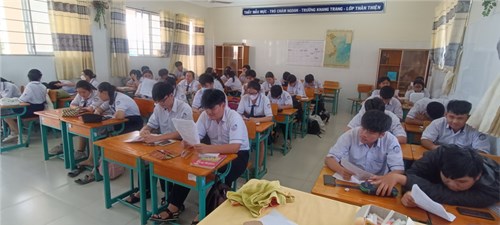 Hoạt động chuyên môn tổ Tiếng anh tháng 12/2023