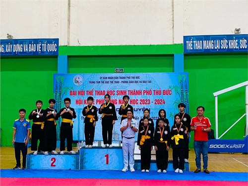 Đại hội thể thao học sinh Thành phố Thủ đức - Hội khoẻ phù đổng năm học 2023-2024.