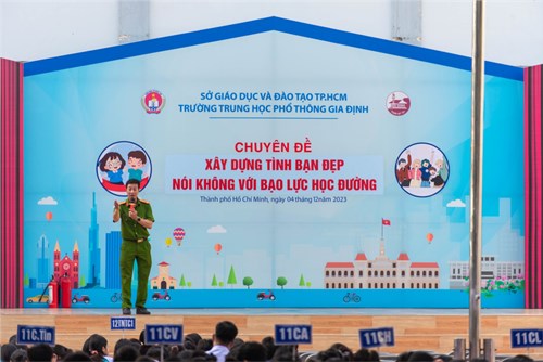 Chuyên đề xây dựng tình bạn đẹp: Nói không với bạo lực học đường