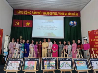 Chuyên đề  An toàn giao thông cho nụ cười ngày mai  năm học 2023 - 2024