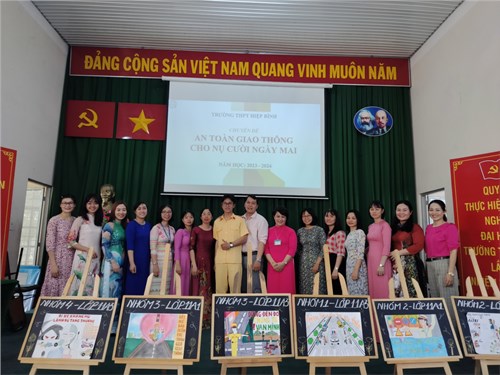 Chuyên đề  An toàn giao thông cho nụ cười ngày mai  năm học 2023 - 2024