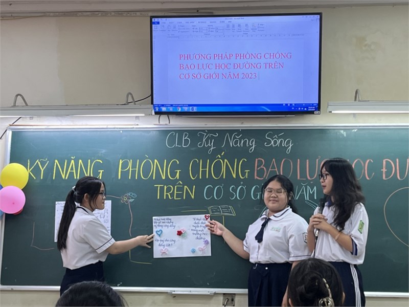 Chuyên đề  Kỹ năng phòng chống bạo lực học đường 