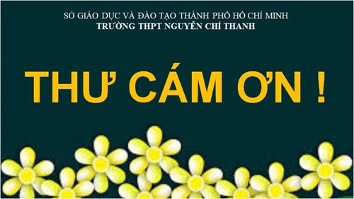 Cám ơn !
