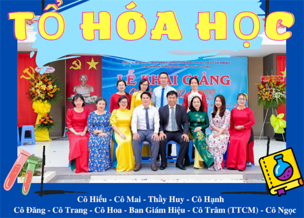Giới thiệu tổ bộ môn Hóa Học
