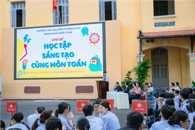 Ngoại khóa Tổ Toán (HKI) : HỌC TẬP SÁNG TẠO CÙNG MÔN TOÁN