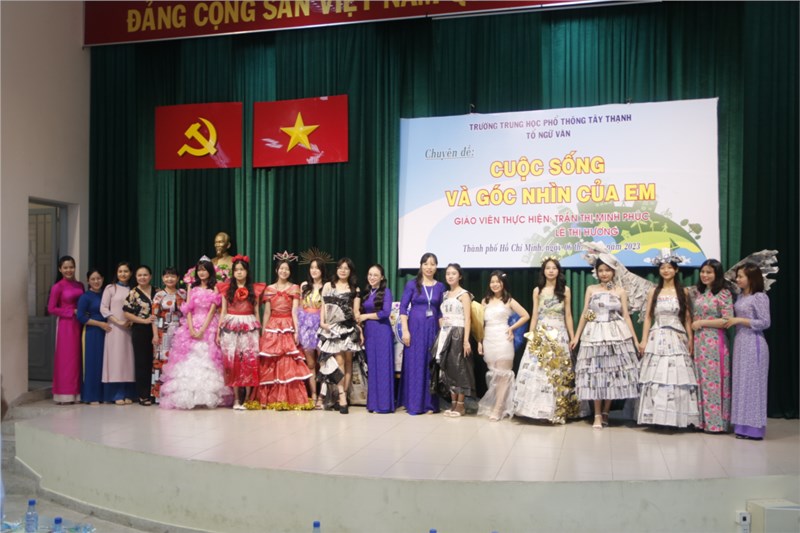 Cuộc sống  xanh  qua góc nhìn của em