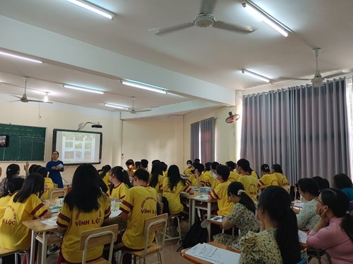 Thao giảng cụm năm học 2023-2024