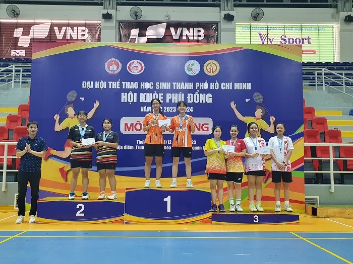 Giải thể thao học sinh cấp thành phố-Môn cầu lông