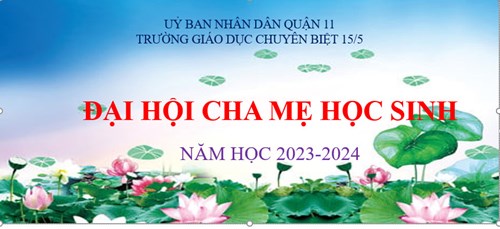 Trường Giáo dục Chuyên  biệt 15/5 họp ban Đại Diện cha mẹ học sinh năm học 2023 - 2024