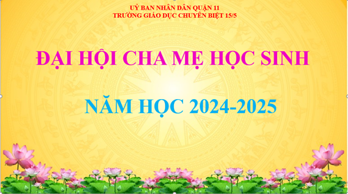 Đại hội cha mẹ học sinh năm học 2024-2025