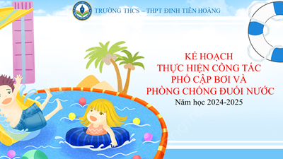 Kế hoạch thực hiện công tác phổ cập bơi và phòng chống đuối nước năm học 2024-2025