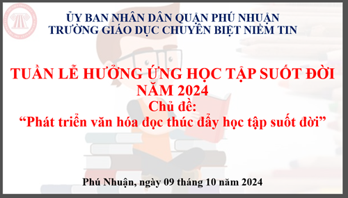 Trường Giáo dục Chuyên biệt Niềm Tin Hưởng ứng Học tập suốt đời