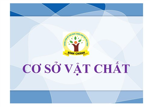 Công khai thông tin cơ sở vật chất của Trung tâm hỗ trợ phát triển giáo dục hòa nhập Bình Chánh, năm học 2022-2023