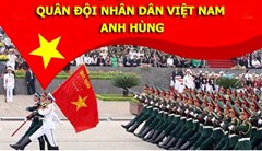 Tự hào 80 năm Quân đội nhân dân Việt Nam anh hùng (22/12/1944 - 22/12/2024).
