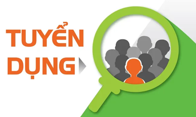 Thông báo tuyển dụng.