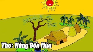 Bài thơ:  Nắng bốn mùa 