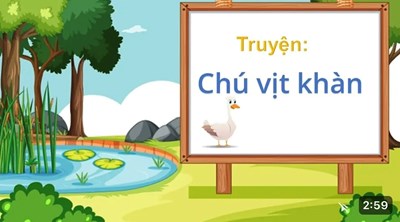 Chuyện  Chú vịt khàn 