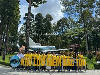 Chuyến về nguồn tại Khu lưu niệm Chủ tịch Tôn Đức Thắng
