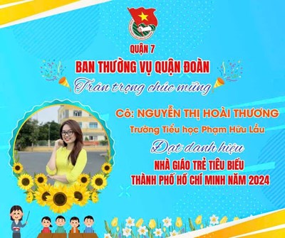 Nhà giáo trẻ tiêu biểu cấp Thành phố