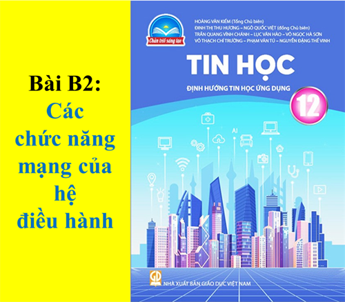 Lớp 12 - Chủ đề B - Bài B2: Các chức năng mạng của hệ điều hành