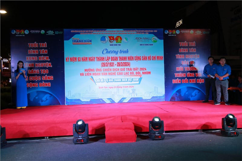 Hưởng ứng giờ trái đất - liên hoan clb đội nhóm năm 2024