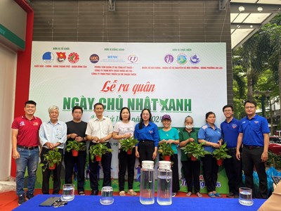 Ngày chủ nhật xanh - hành động vì môi trường