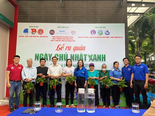 Ngày chủ nhật xanh - hành động vì môi trường