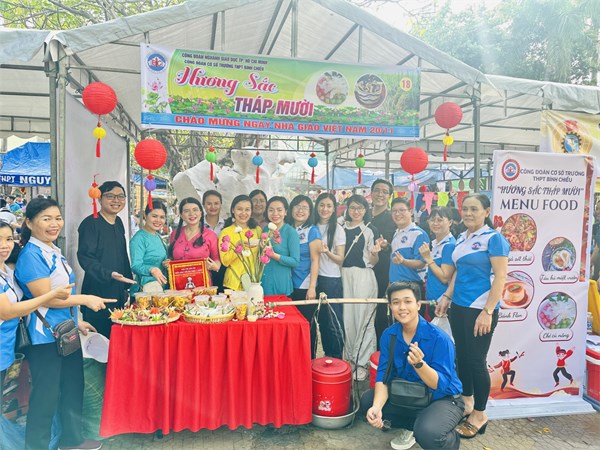 Công đoàn cơ sở trường THPT Bình Chiểu tích cực tham gia các hoạt động chào mừng kỷ niệm 42 năm ngày Nhà giáo Việt Nam (20/11/1982-20/11/2024)