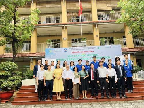 Chương trình tập huấn  An toàn học đường, phòng chống tai nạn thương tích  tại trường THPT Bình Chiểu