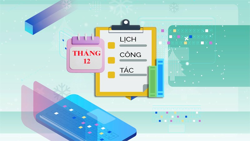 Kế hoạch tháng 12 - 2024