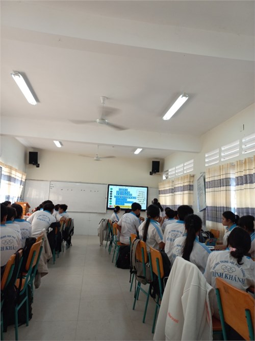 Hoạt động chuyên môn tổ Sinh - Tâm lý tháng 3/2024