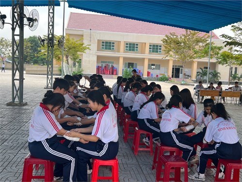 Hoạt động chuyên môn tổ Thể dục - GDQP AN tháng 12/2024