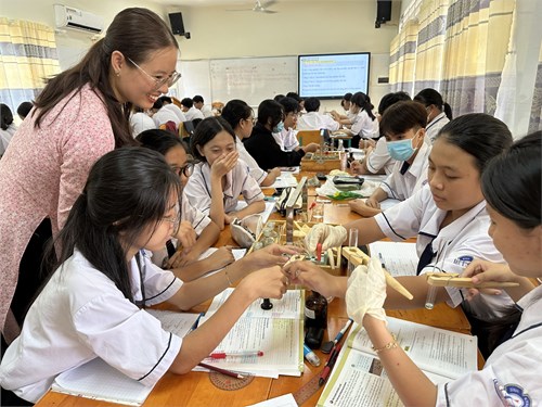 Hoạt động chuyên môn tổ Hóa học tháng 3/2024