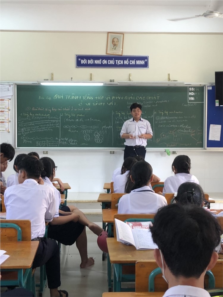 Hoạt động chuyên môn tổ Sinh - Tâm lý tháng 3/2024