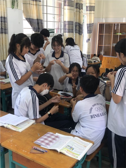 Hoạt động chuyên môn tổ Sinh - Tâm lý tháng 02/2024