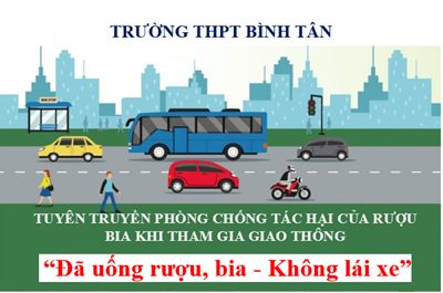 Tuyên truyền Phòng chống tác hại của rượu bia khi tham gia Giao thông