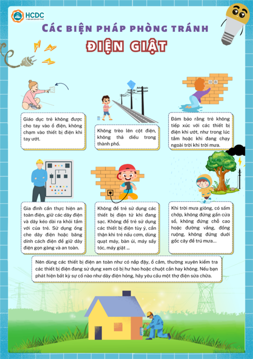 Các biện pháp phòng tránh điện giật
