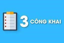 Biên bản về việc công khai tình hình thực hiện giao dự toán ngân sách năm 2023