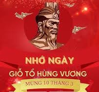 Thông báo nghỉ Lễ Giỗ tổ Hùng Vương năm 2024