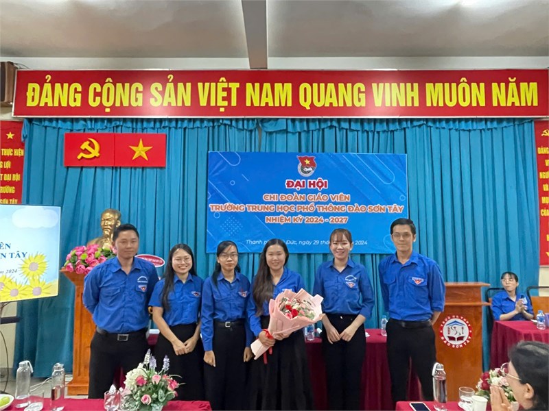 Tin ảnh: Đại hội Chi đoàn Giáo viên Nhiệm kỳ 2024-2027